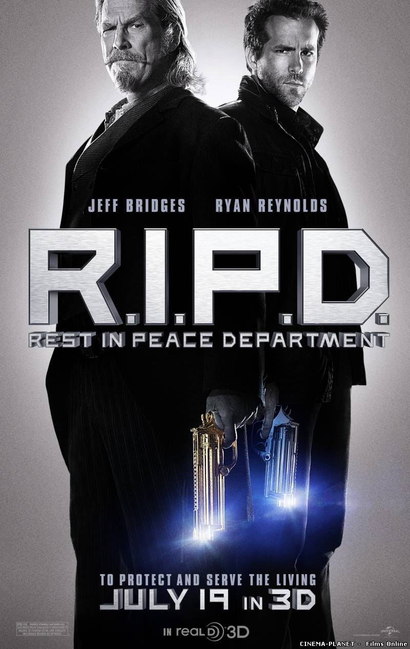 R.I.P.D. Примарний патруль / R.I.P.D. Rest in Peace Department (2013) українською. Трейлер онлайн без реєстрації