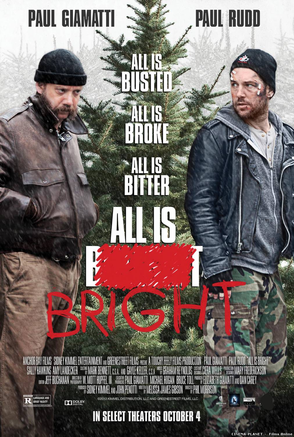 Ясність Б'є / All Is Bright (2013) українською онлайн без реєстрації
