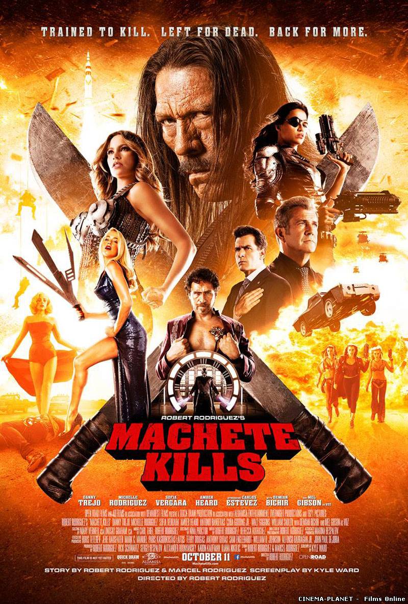 Мачете вбиває / Machete Kills (2013) українською. Трейлер