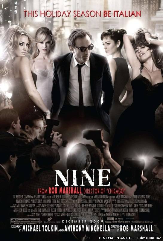 Дев’ять / Nine (2009) онлайн без реєстрації