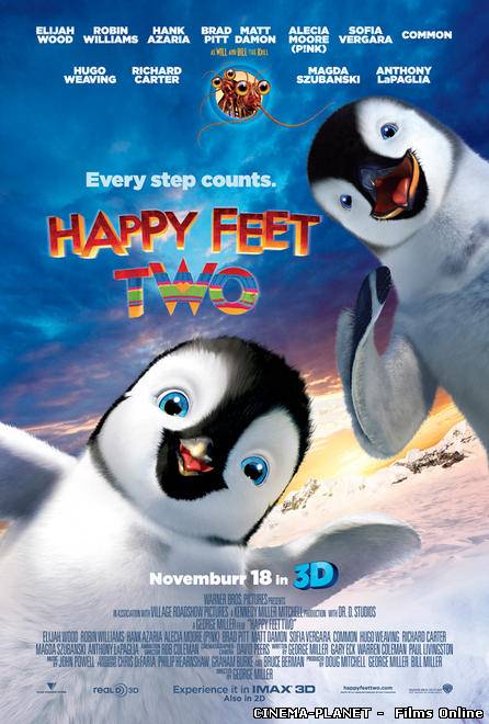 Веселi нiжки 2 / Happy Feet Two (2011) українською