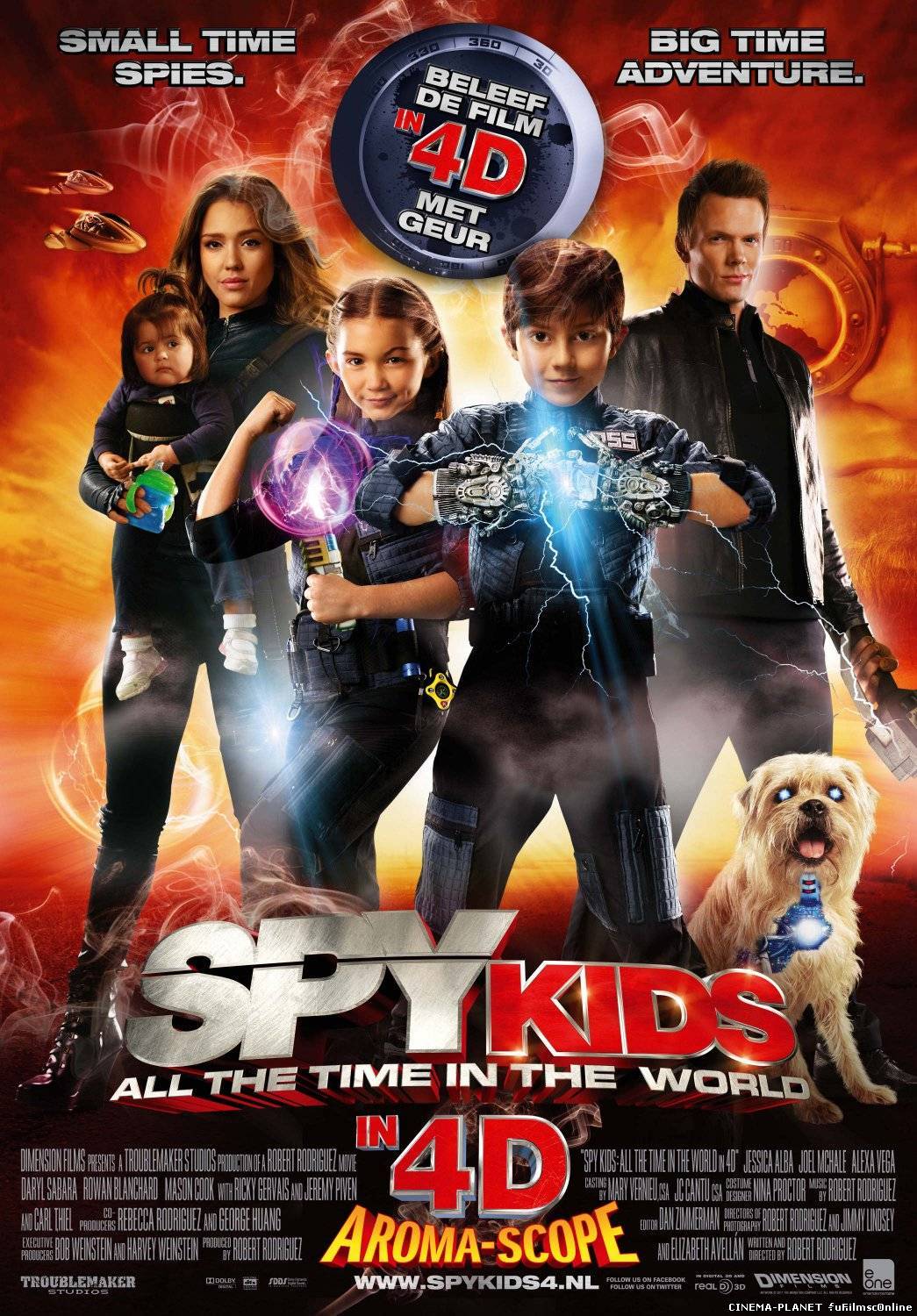 Діти шпигунів 4 / Spy Kids: All the Time in the World in 4D (2011) онлайн без реєстрації