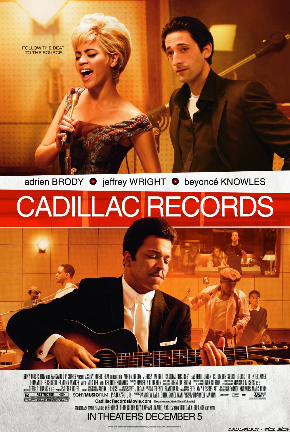 Кадилак Рекордс / Cadillac Records (2008) українською онлайн без реєстрації