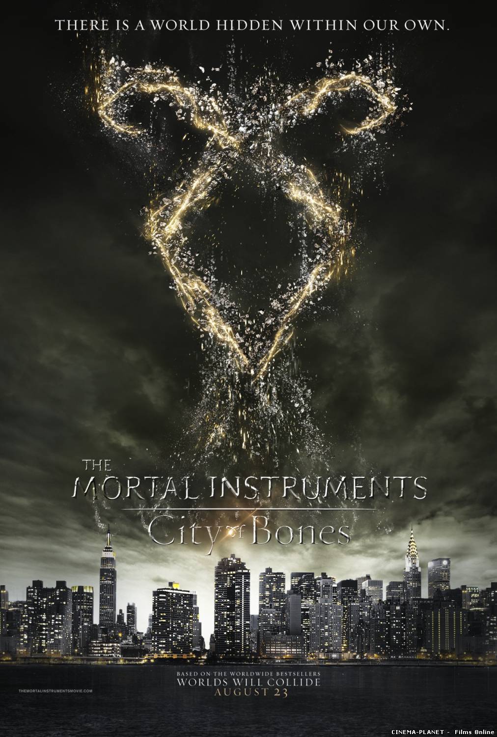 Знаряддя смерті: Місто кісток / The Mortal Instruments: City of Bones (2013) українською. Трейлер
